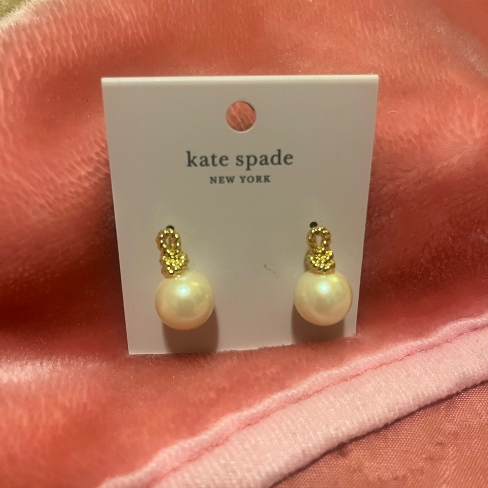Kate Spade Gold Stud Earrings